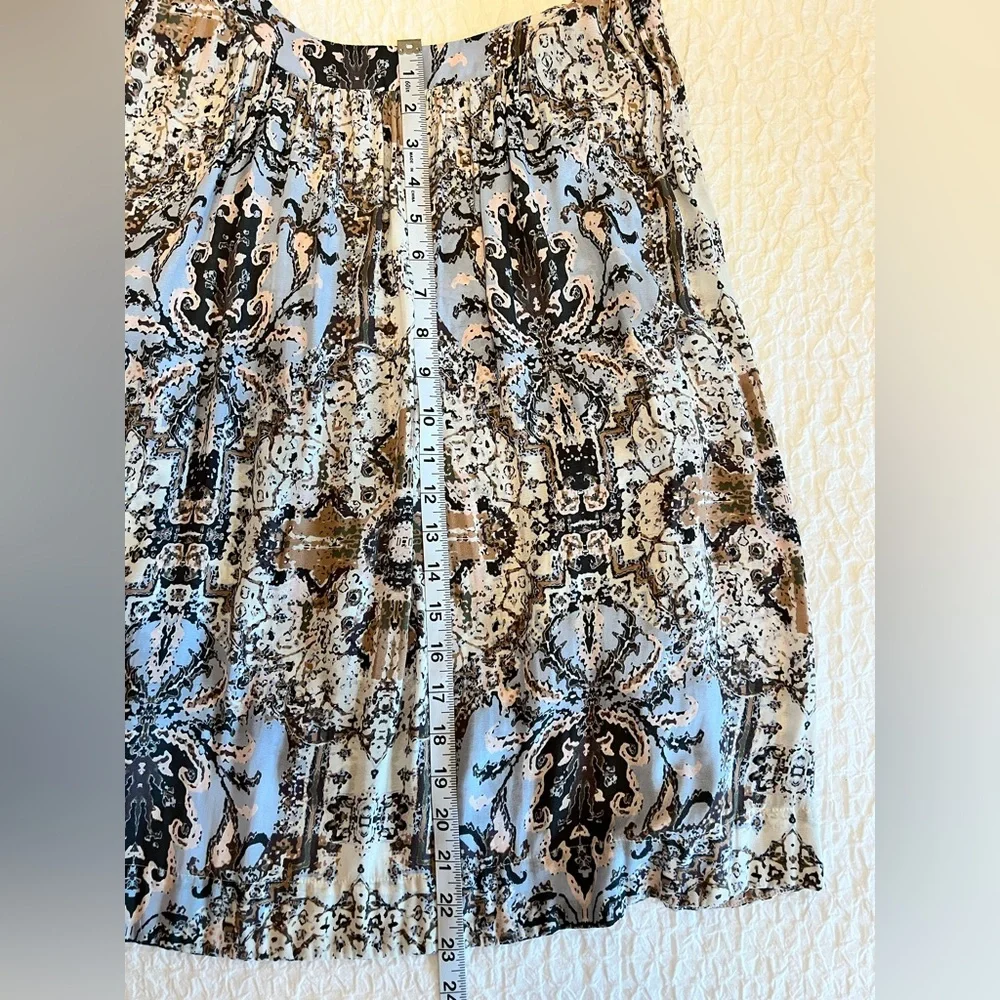 Free People Top Womens Size Small Blue Darcy Sleeveless Swing Boho Tank Flowy - Picture 5 of 6